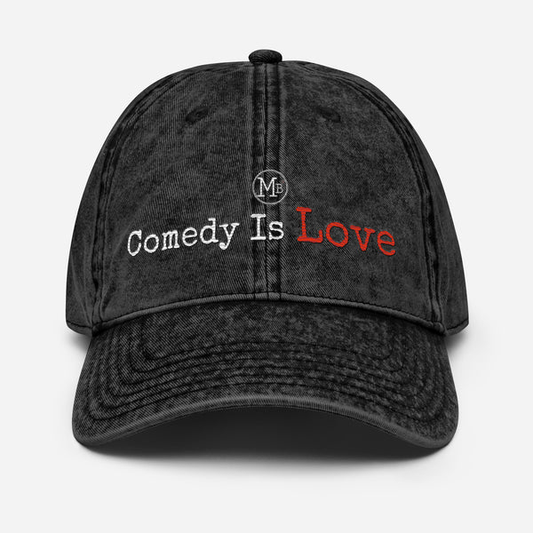 Comedy Is Love Vintage Cap