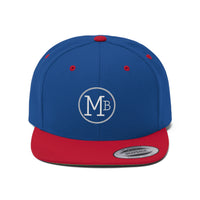 Unisex Flat Bill Hat