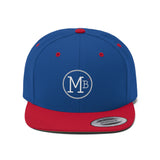 Unisex Flat Bill Hat