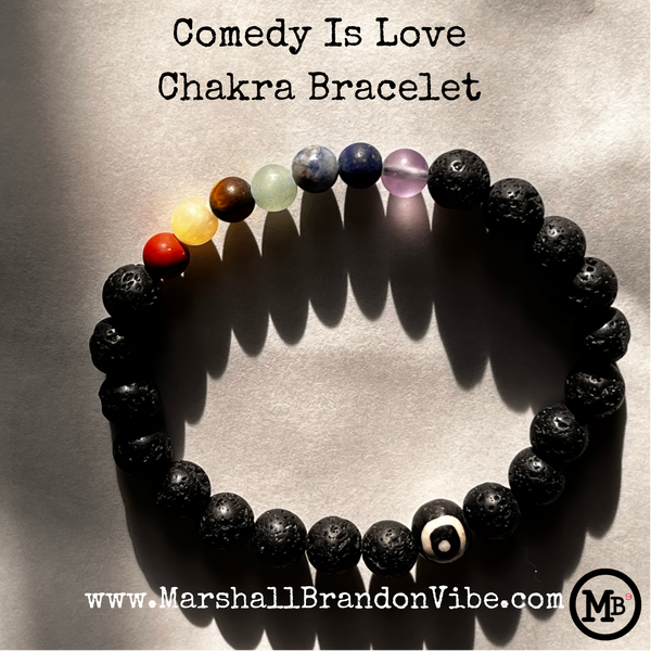 Comedy Is Love Chakra Bracelet