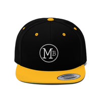 Unisex Flat Bill Hat