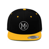 Unisex Flat Bill Hat