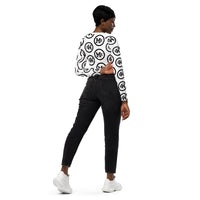 MB Recycled long-sleeve crop top