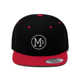 Unisex Flat Bill Hat
